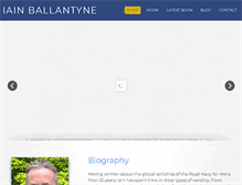 Tablet Screenshot of iainballantyne.com